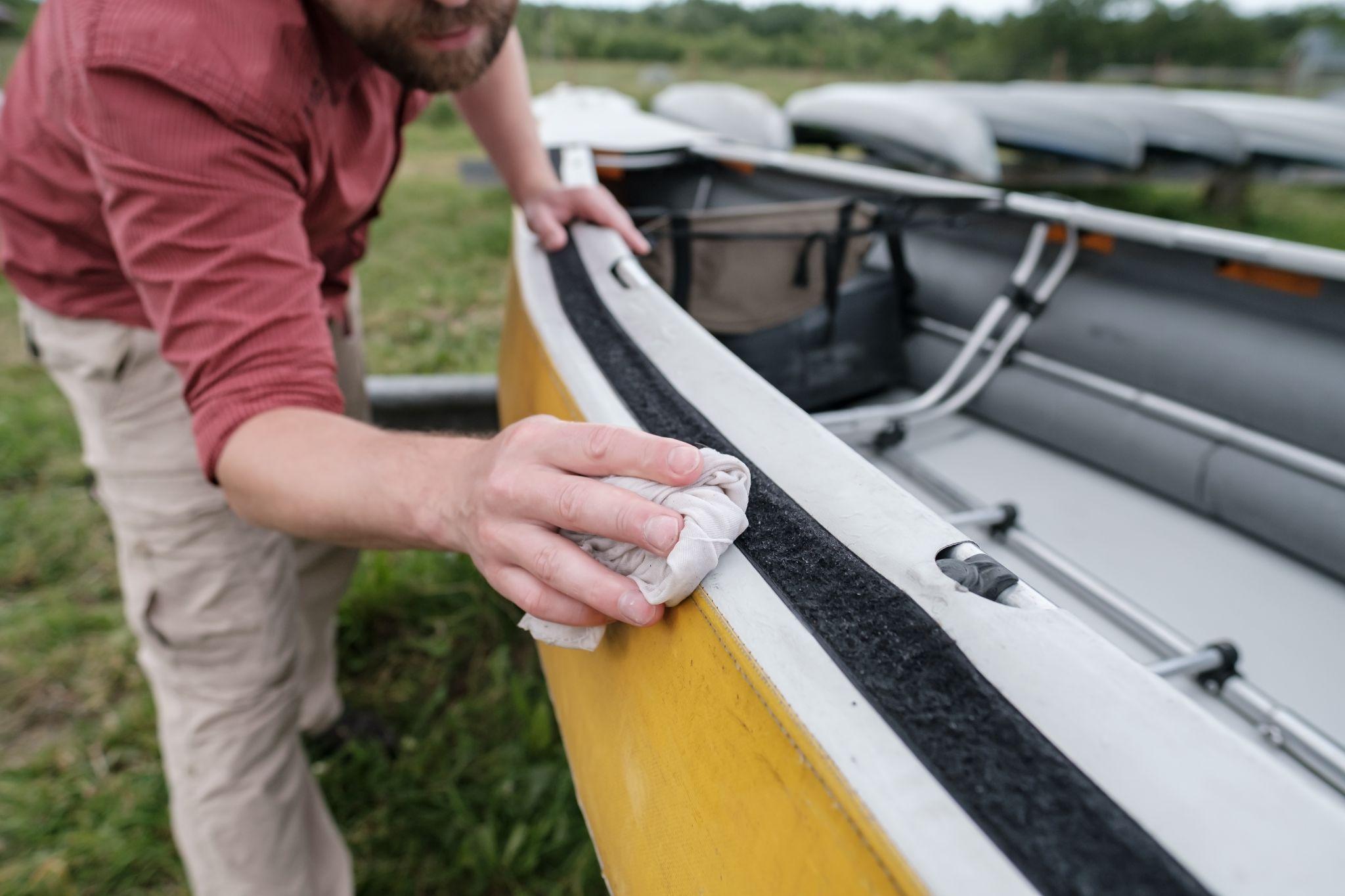 Preparing Boat for storage