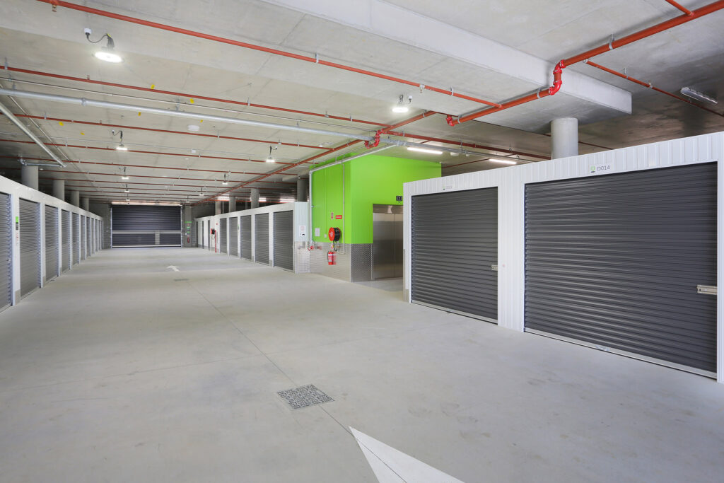 All-weather undercover storage units at Roomia Oran Park. All-weather undercover storage units at Roomia Oran Park.