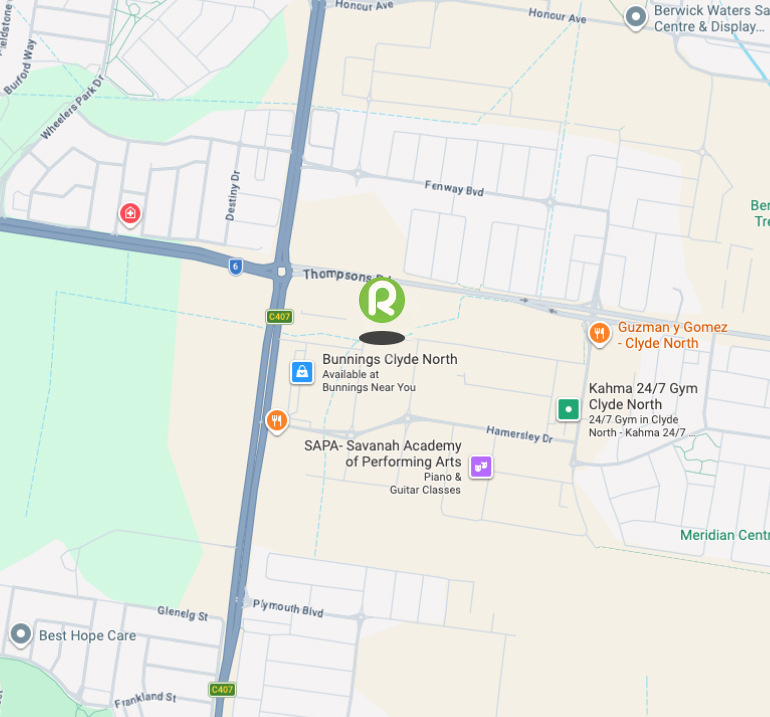 clyde north map